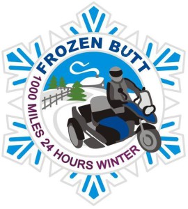 Frozen Butt 1000 (1000 miles in less than 24 hours in the winter)
